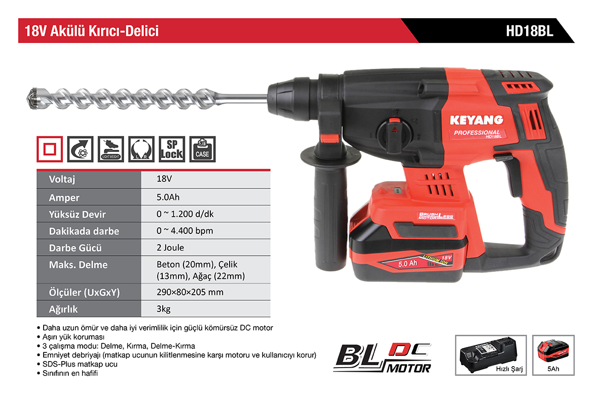 SDS MAX. ROTARY HAMMERS